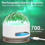 HUMIIEYE Aurora Night Light Projector with 16 Colors