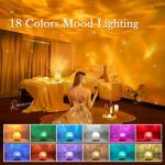 Color Changing Crystal Lamp with Ocean Projections