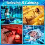 Color Changing Crystal Lamp with Ocean Projections