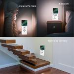 Green Marble Night Light with Dusk to Dawn Sensor