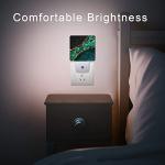 Green Marble Night Light with Dusk to Dawn Sensor