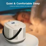 Portable Bed Cooling System for Optimal Sleep