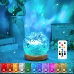 Color Changing Crystal Lamp with Ocean Projections