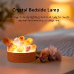 Crystal Night Lamp with Amethyst - USB Powered
