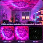 Galaxy Star Projector with Timer and Remote