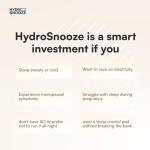 HydroSnooze Dual Zone Mattress Pad Cooling System