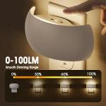 Briignite Dimmable LED Night Light with Sensor