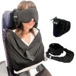 Ultimate Travel Sleep Set with Memory Foam Pillow