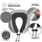 Memory Foam Travel Pillow Set with Accessories