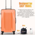 LOLEX™ Travel Pillow - Memory Foam Neck Support