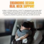 LOLEX™ Travel Pillow - Memory Foam Neck Support