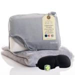 4-in-1 Travel Pillow and Blanket Set