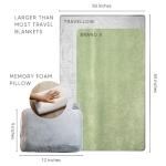 4-in-1 Travel Pillow and Blanket Set