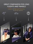 Bonairest Travel Neck Pillow with 3D Eye Mask