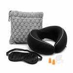 4-in-1 Travel Pillow and Blanket Set