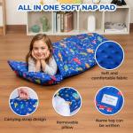 Toddler Nap Mat Set with Backpack and Lunchbox