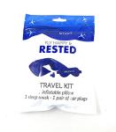 iFLYsmart Travel Rest Kit: Pillow, Eye Mask, Earplugs