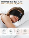 Bluetooth Sleep Headphones Eye Mask for Side Sleepers