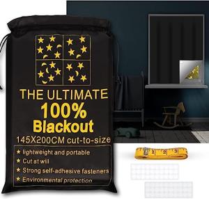 Portable Blackout Shades for Home and Travel