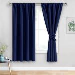 Navy Blue Blackout Curtains – Insulated & Noise Reducing