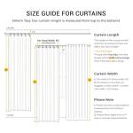 Light Cream 100% Blackout Curtains 102" 2 Panels