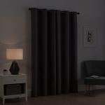 ECLIPSE Navy Blackout Thermal Window Curtain Panel
