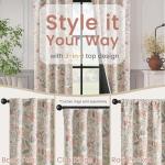 Pink Floral Blackout Curtains for Kids' Rooms