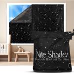 Travel Blackout Curtains with UV Protection and Suction