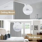 Flexible Blackout Room Divider Curtain Set
