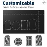 Blackout Curtains for Sleep and Privacy, 42'' x 60