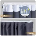 Flexible Blackout Room Divider Curtain Set