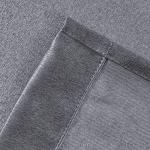 Grey Grommet Blackout Curtains - 54" x 84