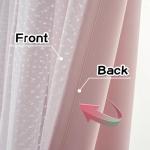 Cute Pink Blackout Curtains for Kids' Room