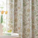Vangao Floral Blackout Curtains for Kids Room