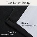 Blackout Linen Curtains for Ultimate Sleep Comfort