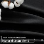 Blackout Linen Curtains for Ultimate Sleep Comfort
