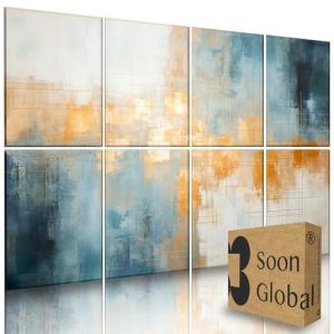 8-Pack Sound Absorbing Teal Acoustic Wall Panels