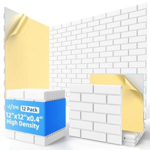 12 Pack Self-Adhesive Soundproof Foam Panels