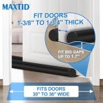 MAXTID Adjustable Door Draft Stopper Blocker