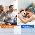 12 Pack Self-Adhesive Soundproof Foam Panels