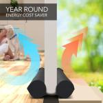 Under Door Draft Stopper for Soundproofing and Insulation