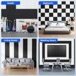 12 Pack Self-Adhesive Soundproof Foam Panels