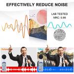 Art Acoustic Panels for Soundproofing (8 Pack)
