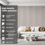 10 Pack Self-Adhesive Acoustic Soundproof Wall Panels