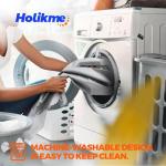 Holikme Adjustable Door Draft Stopper - Grey
