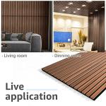 Wood Slat Acoustic Panels for Sound Absorption
