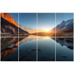 HIRESC 8 Pack Decorative Sound Absorbing Panels