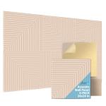 6-Pack Acoustic Wall Panels for Soundproofing