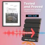 2-Pack 108" Acoustic Wood Wall Panels – Blackwood