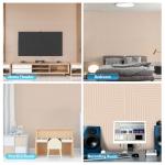 6-Pack Acoustic Wall Panels for Soundproofing